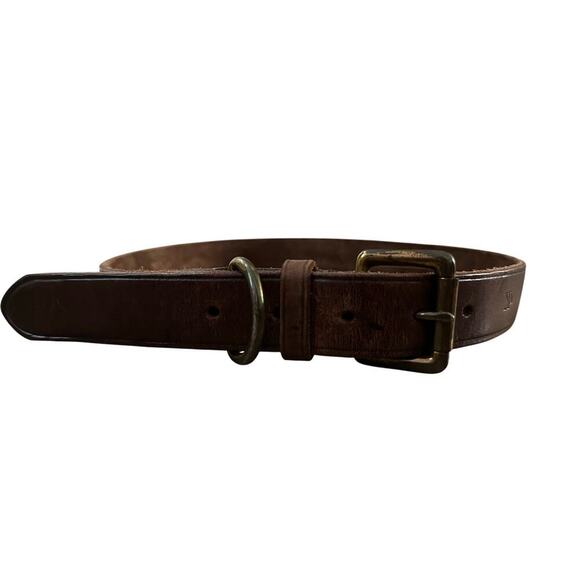 Calvin Klein Men's Brown Genuine Leather Buckle Belt - Picture 1 of 3